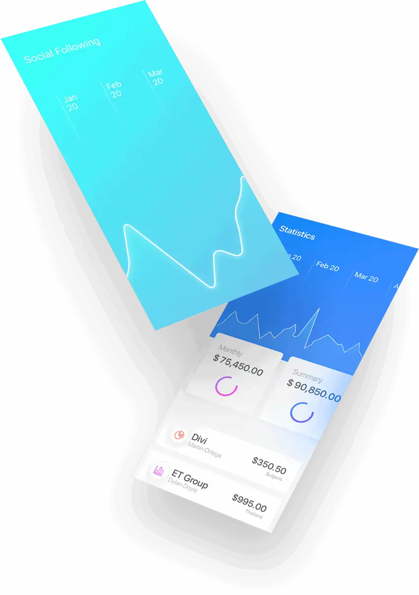 Landing Page DIVI gambar web landing page