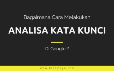 Cara Analisa Keyword Menggunakan Fitur di Google Ads