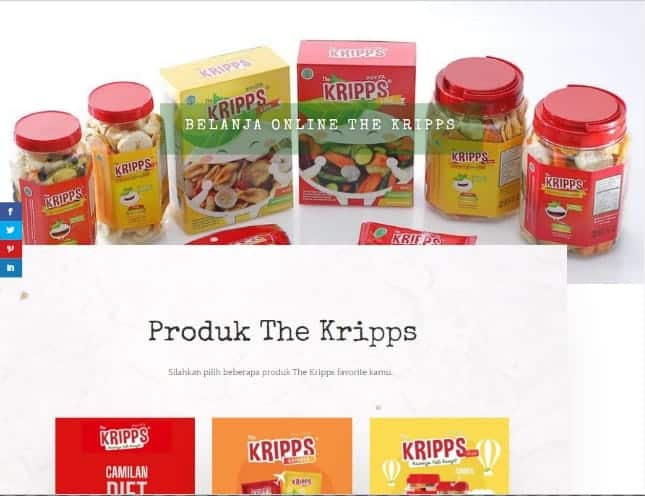 contoh toko online camilandiet