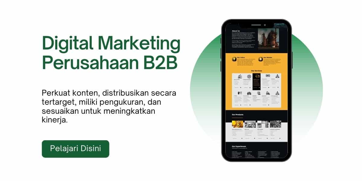 Digital Marketing Perusahaan B2B Harus Perkuat Konten