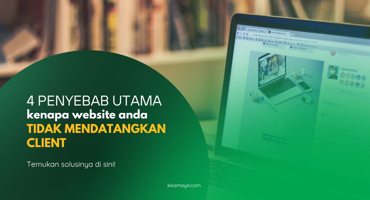 penyebab website tidak mendapatkan client